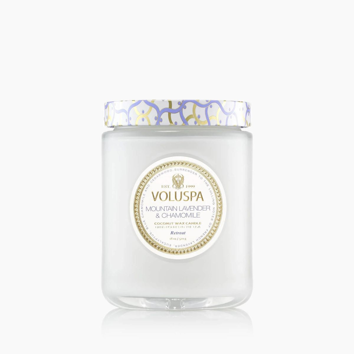 Voluspa Mountain Lavender & Chamomile Large Jar Candle