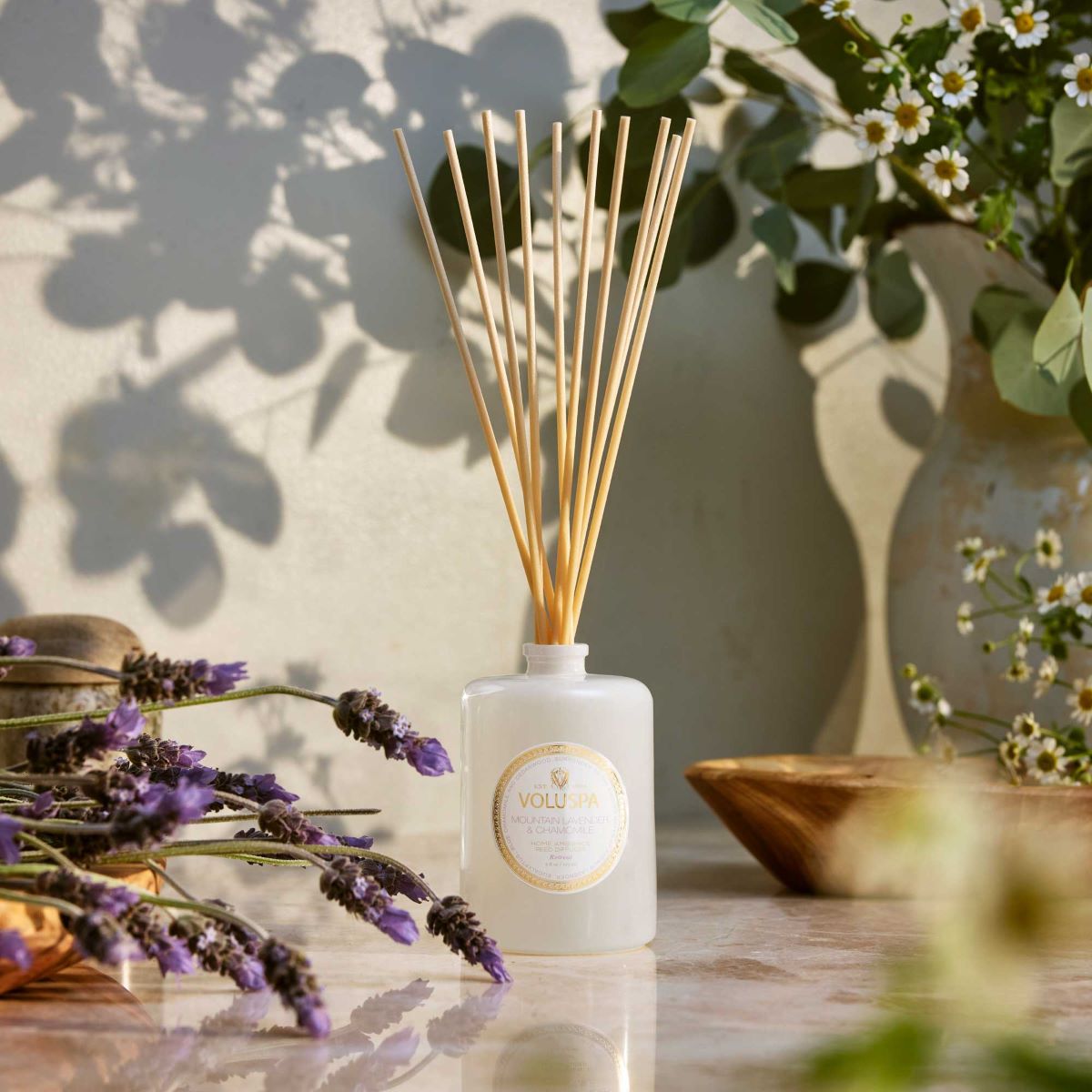 Voluspa Mountain Lavender & Chamomile Reed Diffuser