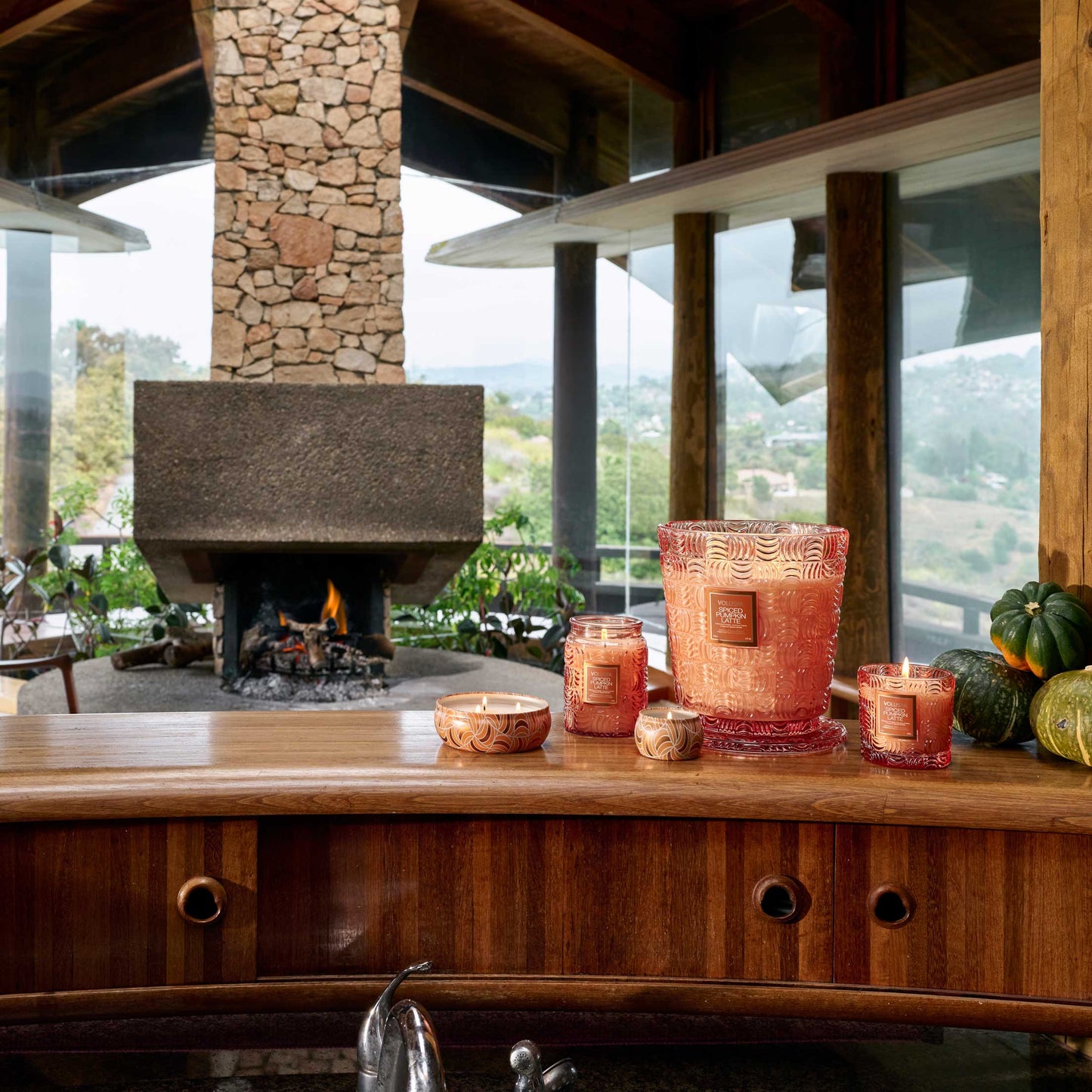 Voluspa Spiced Pumpkin Latte Classic Candle