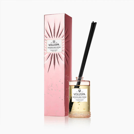 Voluspa Sparkling Rose Reed Diffuser