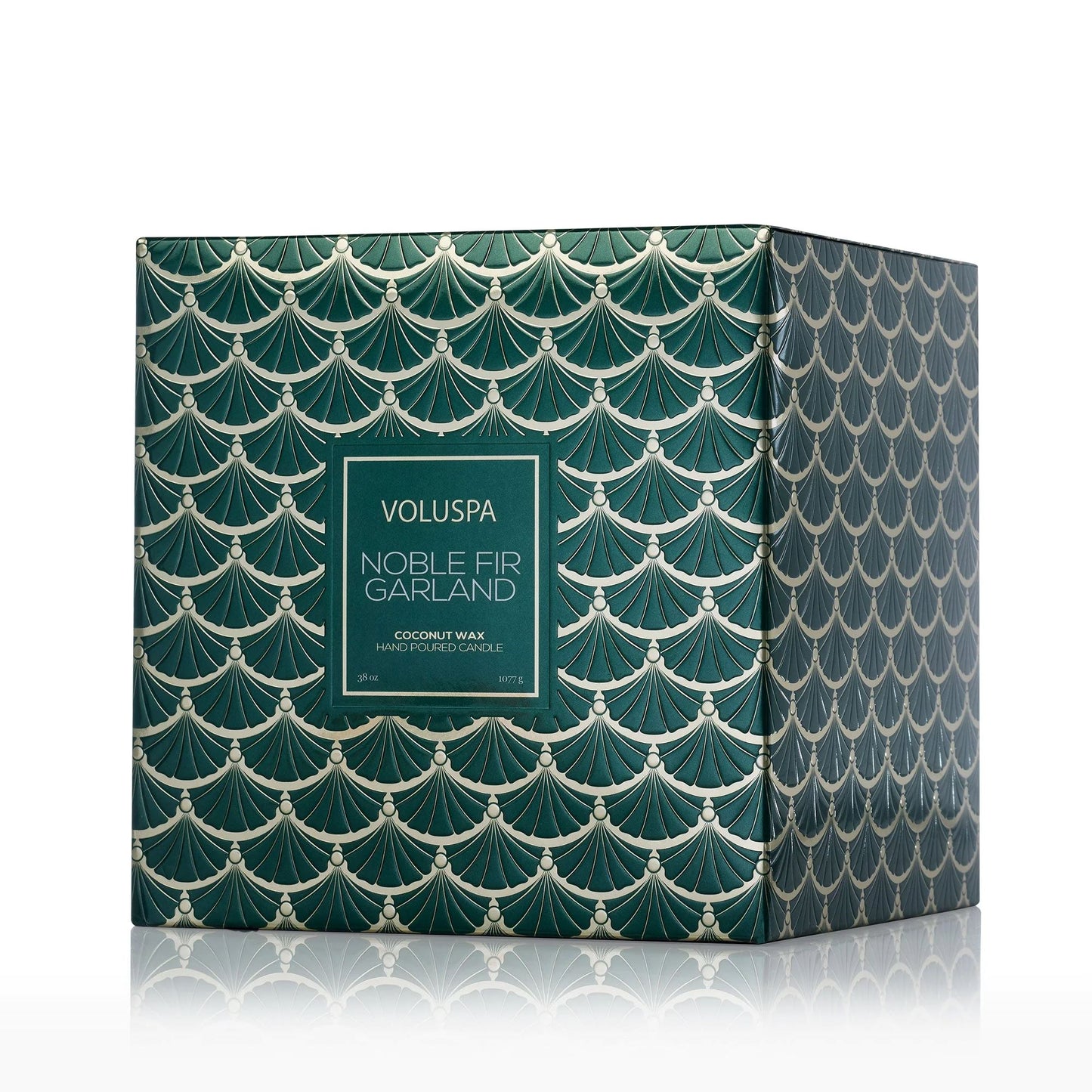 Voluspa Noble Fir Garland 3 Wick Hearth Candle