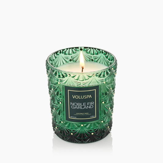 Voluspa Noble Fir Garland Classic Candle