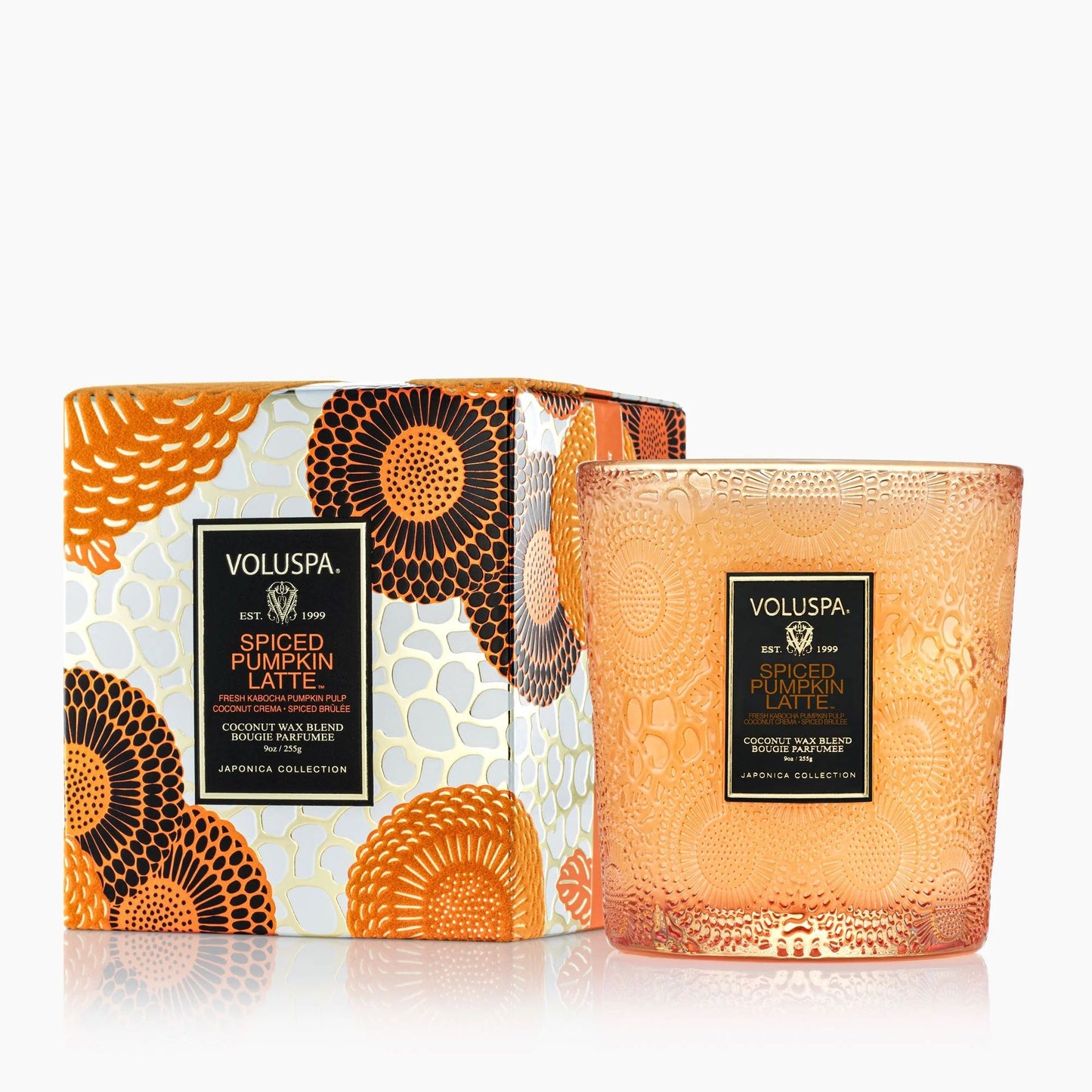 Voluspa Spiced Pumpkin Latte Classic Candle