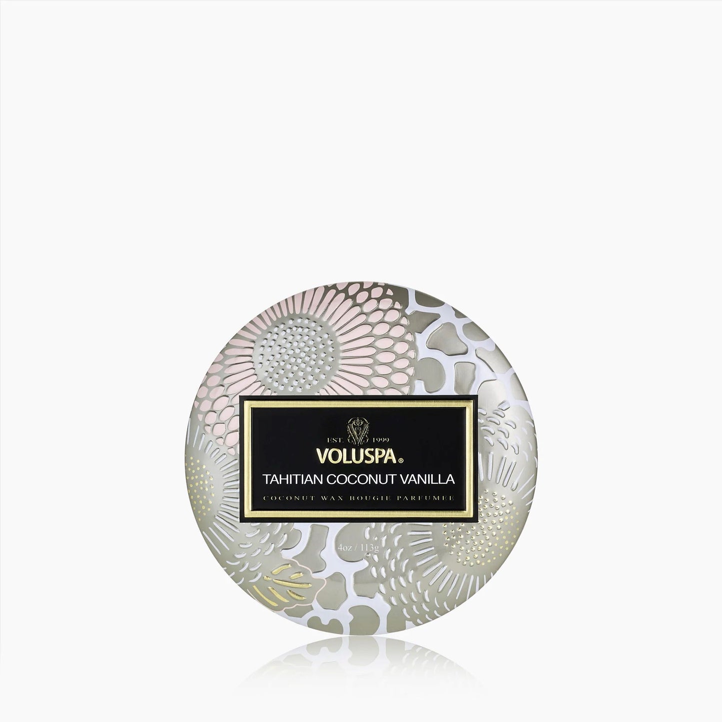 Voluspa Tahitian Coconut Vanilla Mini Tin Candle