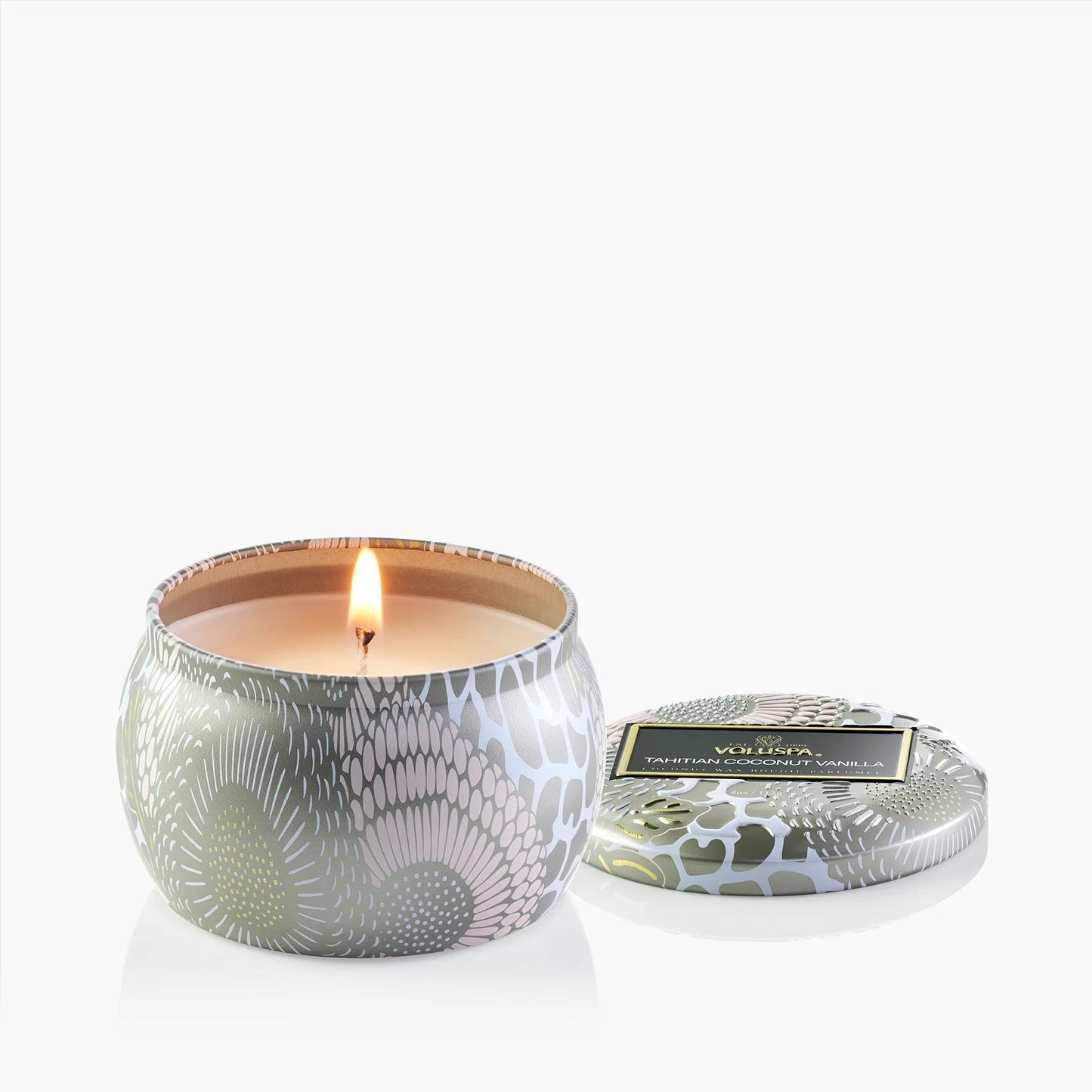 Voluspa Tahitian Coconut Vanilla Mini Tin Candle
