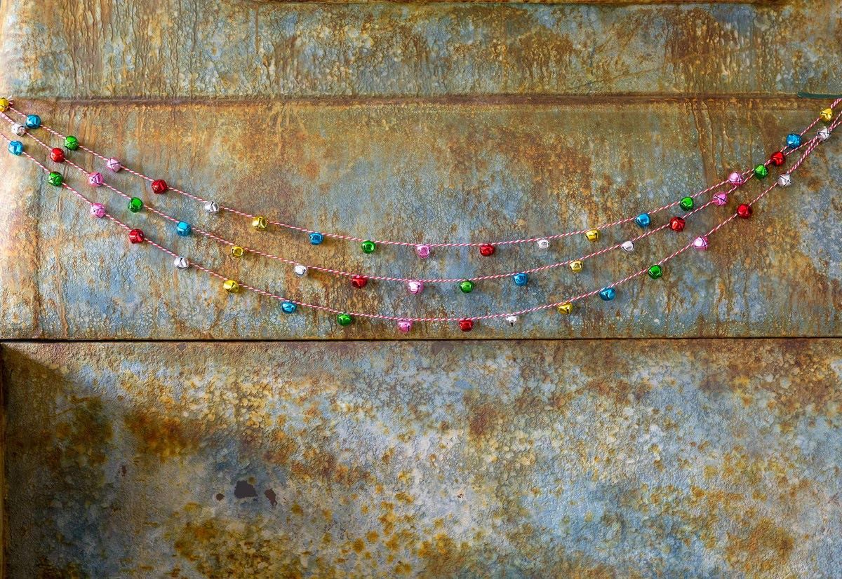 Vintage Jingle Bell Garland