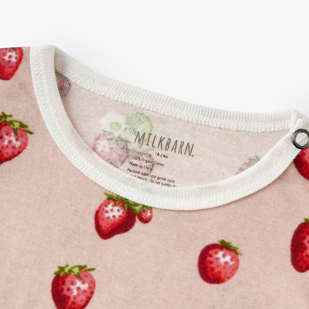 Milkbarn Organic Cotton Ruffle One Piece