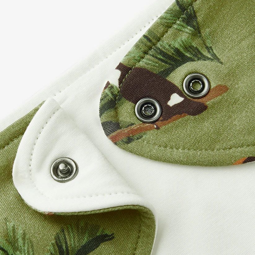 Milkbarn Toucan Cotton Stretch Kerchief Bib