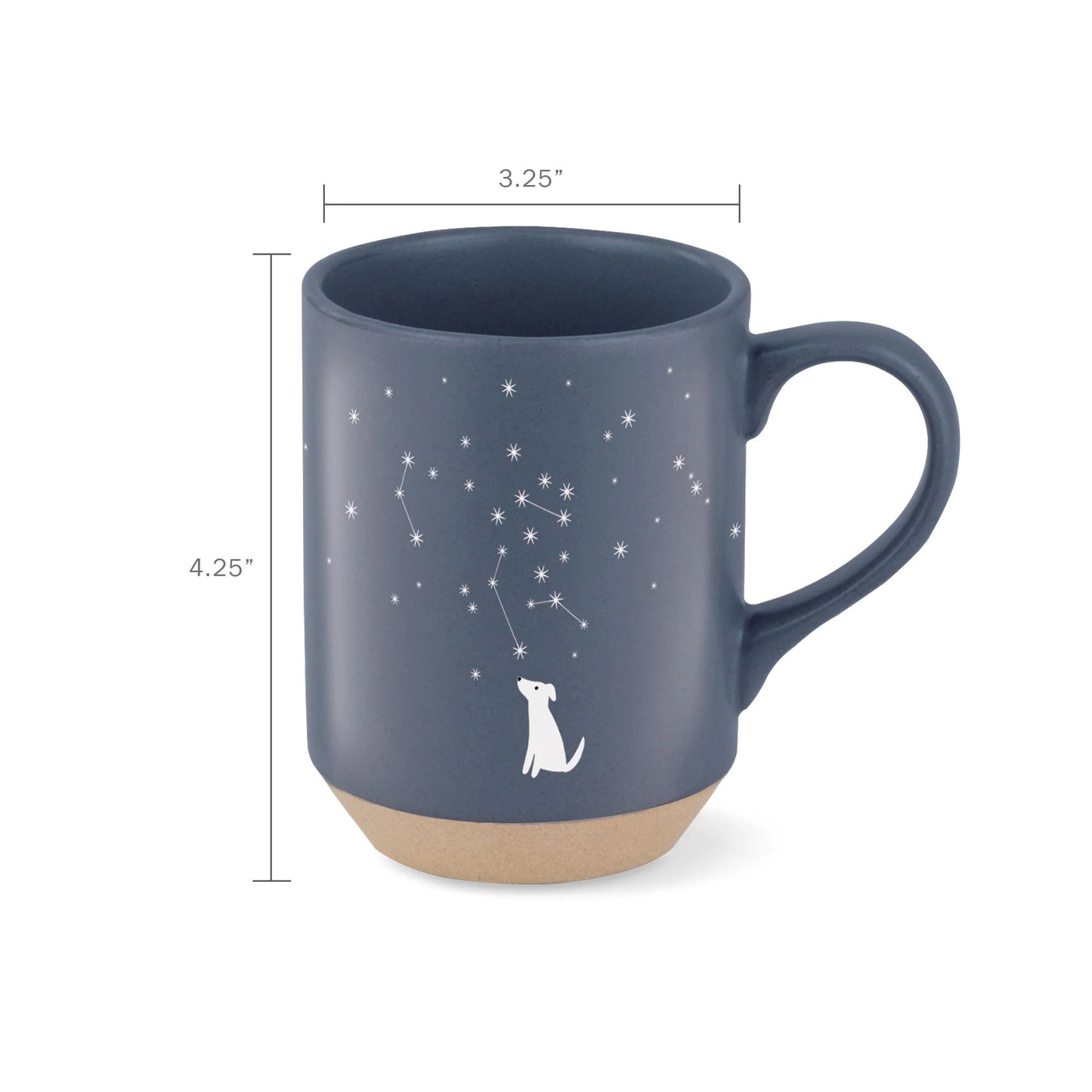Celestial Dog Stoneware Mug