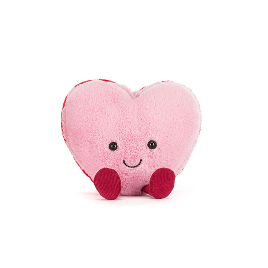 Jellycat Amuseables Colette Pink Heart Macaron