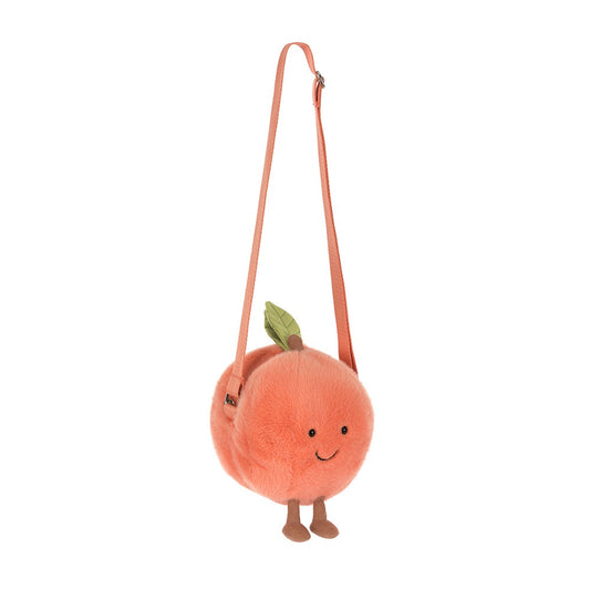 Jellycat Amuseables Peach Shoulder Bag