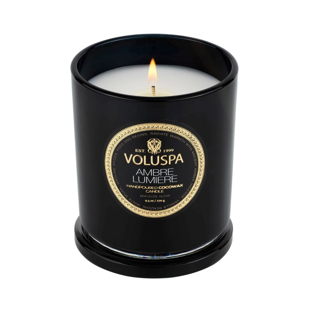 Voluspa Ambre Lumiere Classic Candle