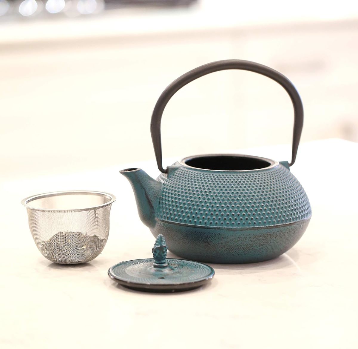 Frieling Arare Cast Iron Teapot with Trivet