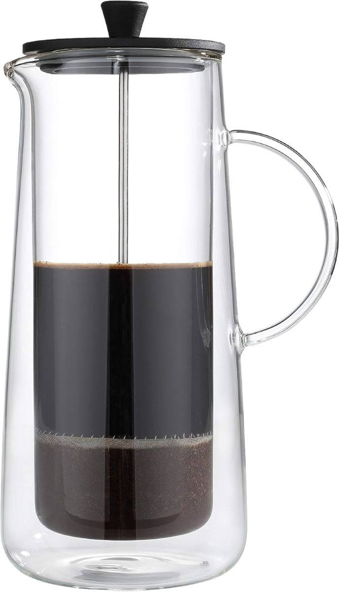 Zassenhaus Glass Double Wall French Press