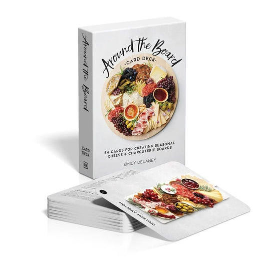 Around the Beyond Card Cheese Deck: 54 Cards for Creating Seasonal Cheese & Charcuterie Boards