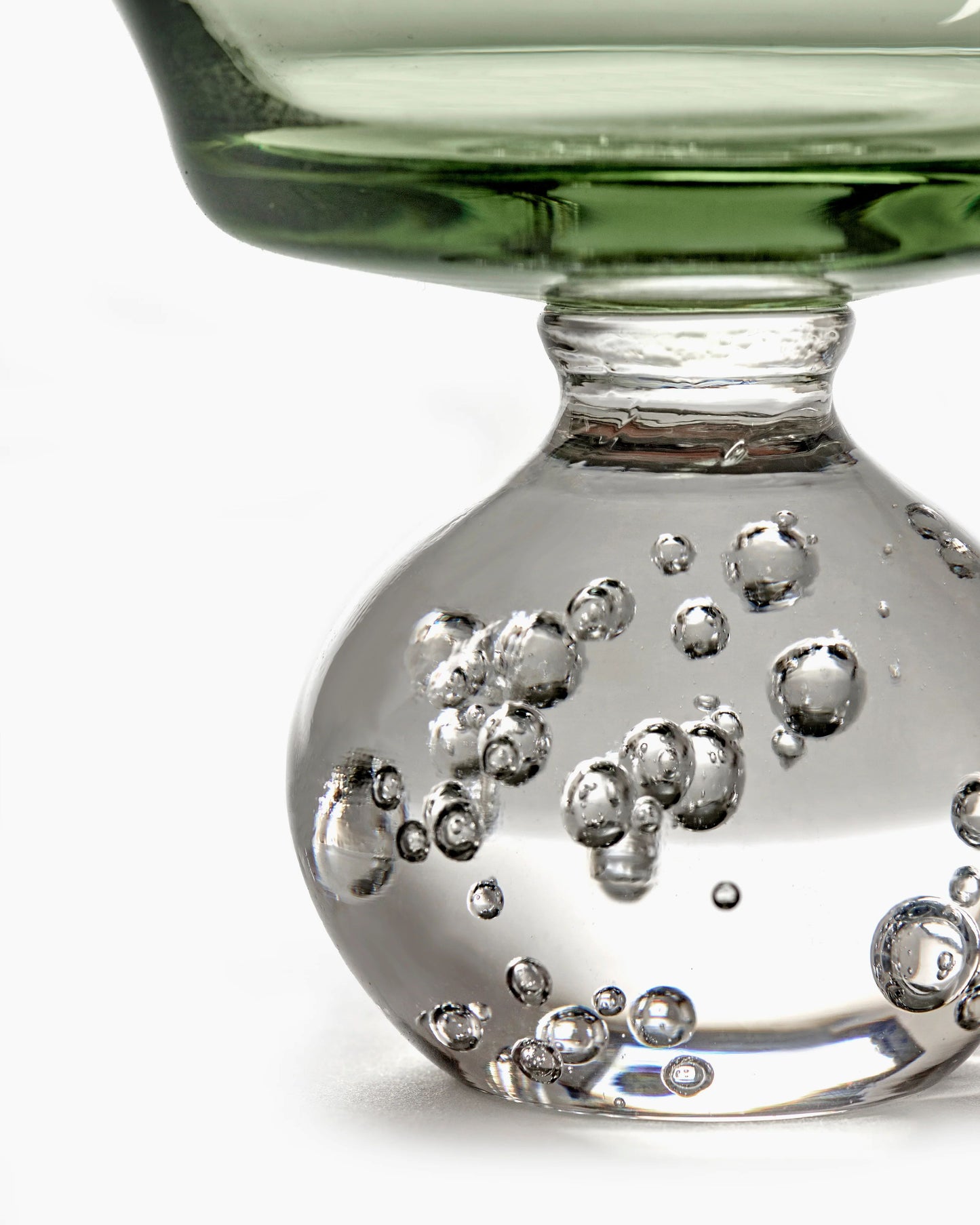 Serax Eternal Snow | Green Stem Glass Medium
