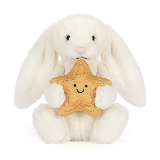 Jellycat Cream Bunny with Star