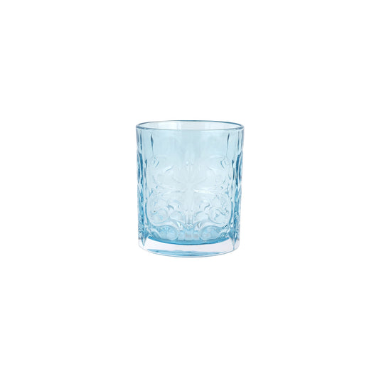 VIETRI Barocco Light Blue Double Old Fashioned