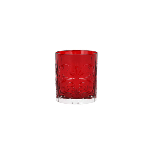 VIETRI Barocco Ruby Double Old Fashioned