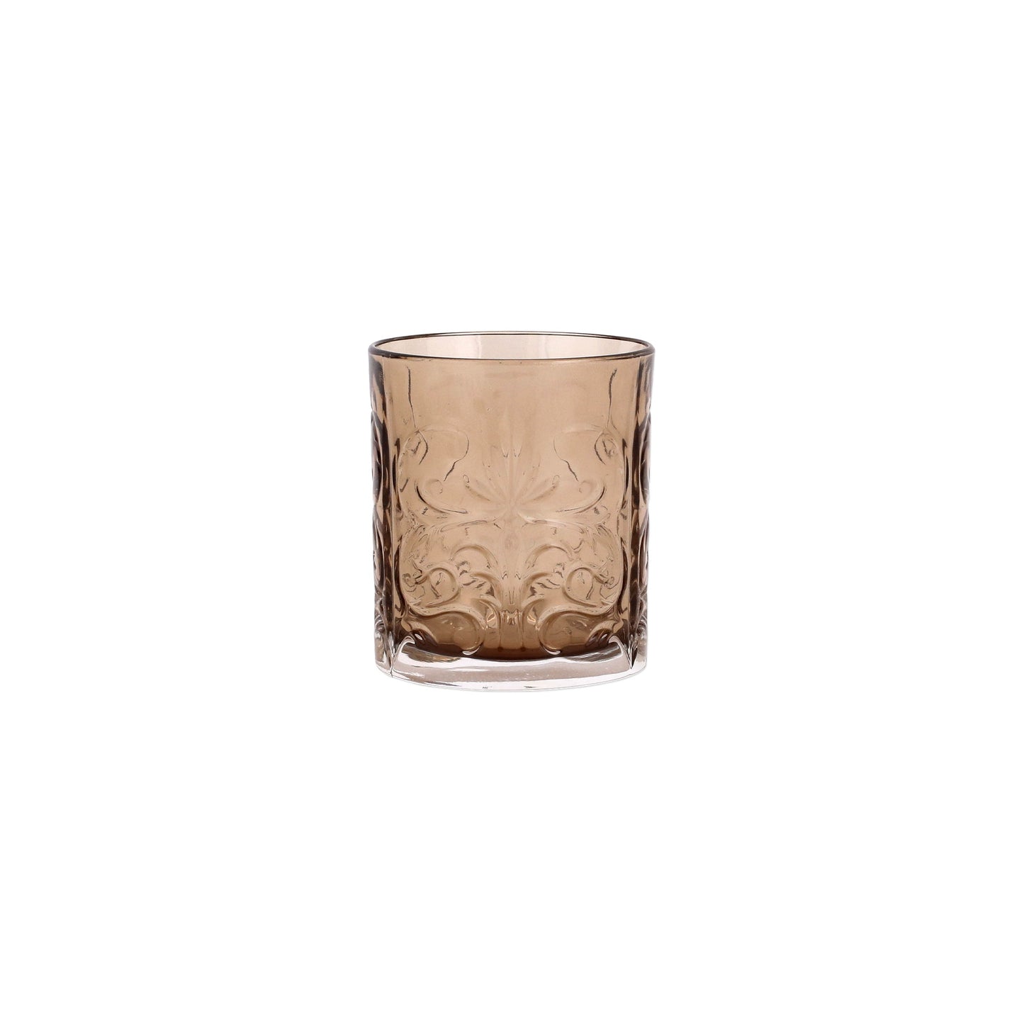 VIETRI Barocco Tortoise Double Old Fashioned