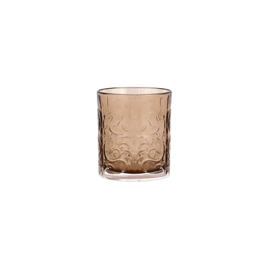 VIETRI Barocco Tortoise Double Old Fashioned
