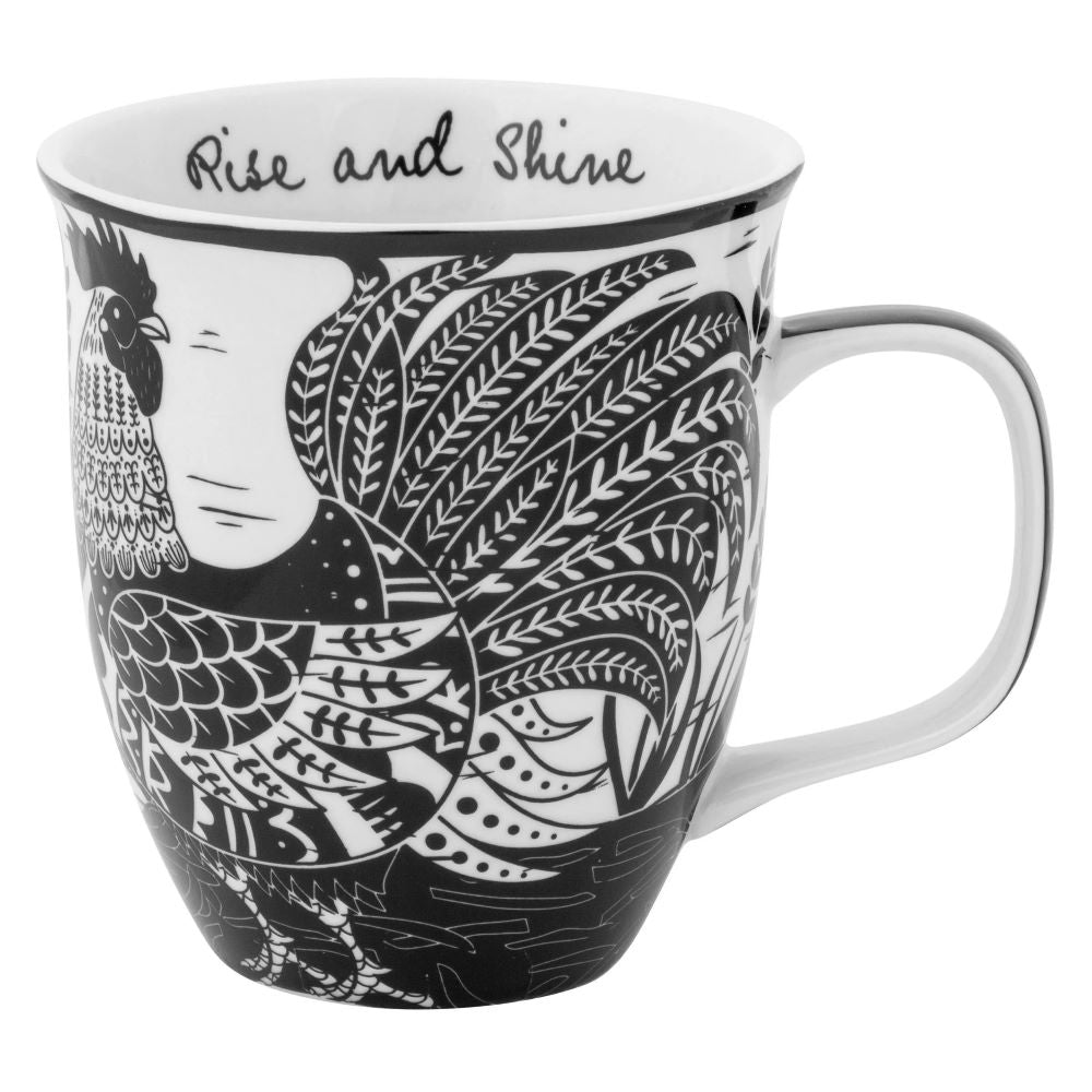 Black & White Boho Mug