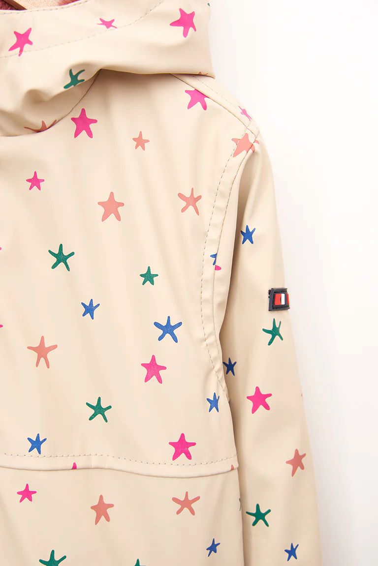 Batela Star Printed Raincoat