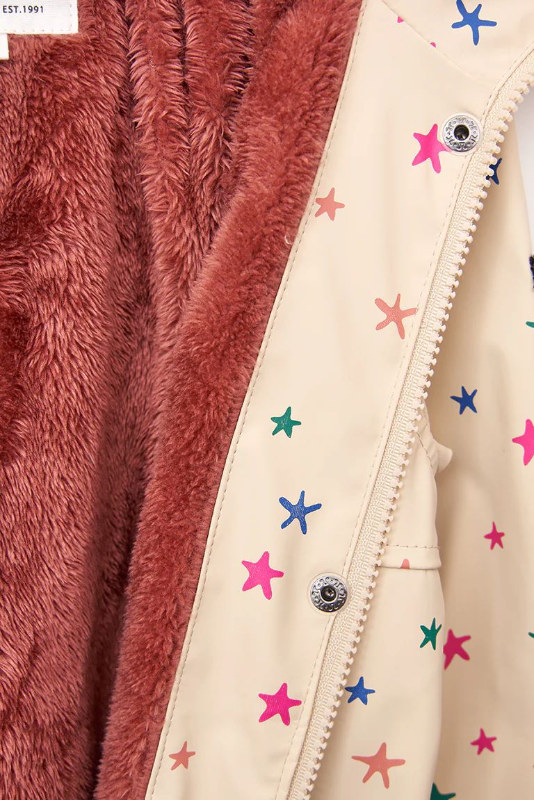 Batela Star Printed Raincoat