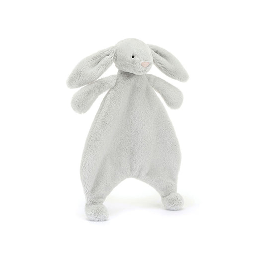 Jellycat Bashful Silver (Grey) Bunny Comforter