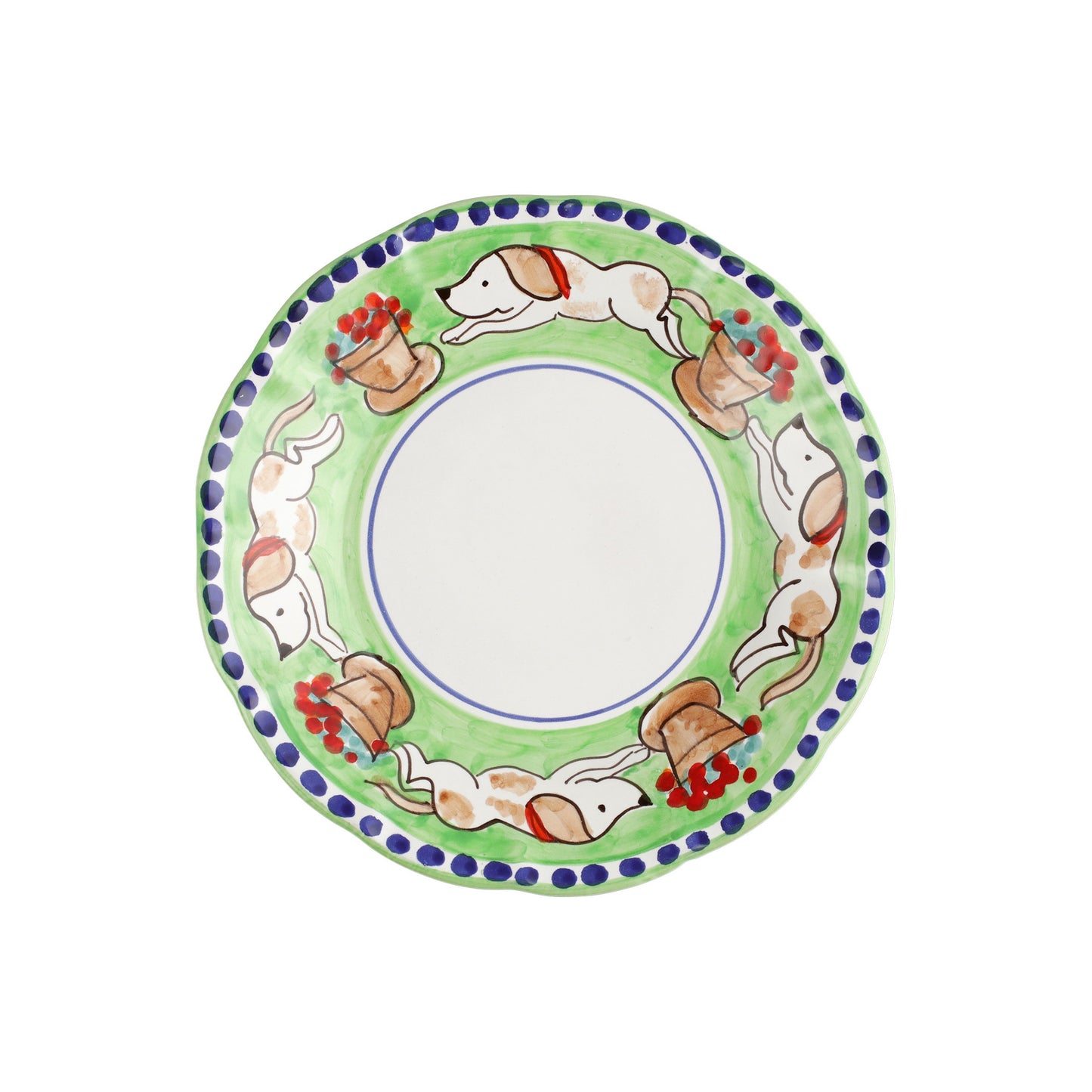 VIETRI Campagna Cane Salad Plate