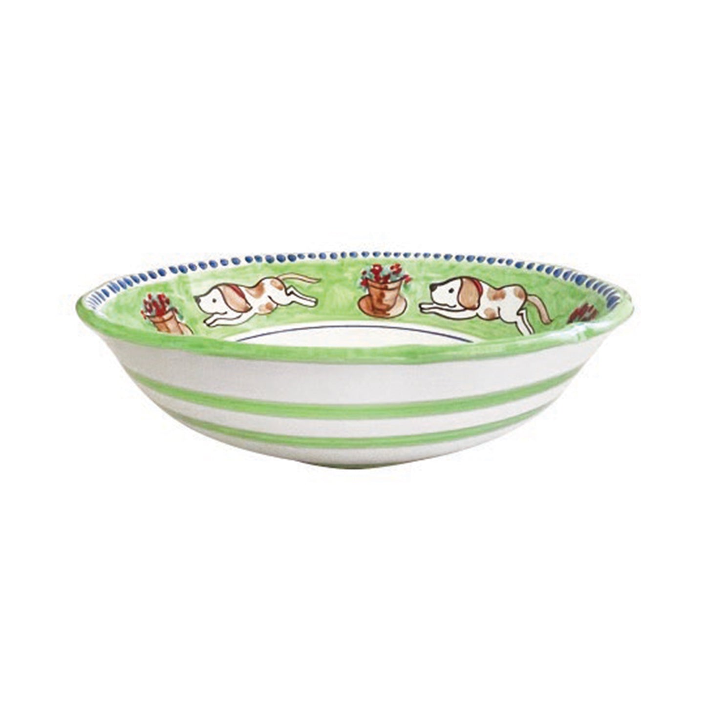 VIETRI Campagna Cane Large Serving Bowl