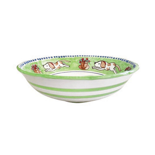VIETRI Campagna Cane Large Serving Bowl
