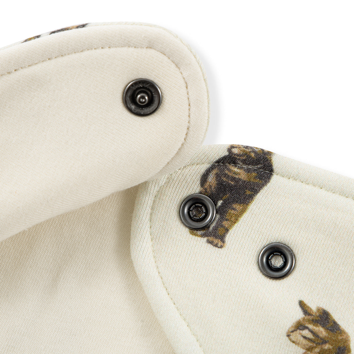 Milkbarn Cat Cotton Stretch Kerchief Bib