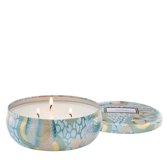 California Summers 3 Wick Tin Candle