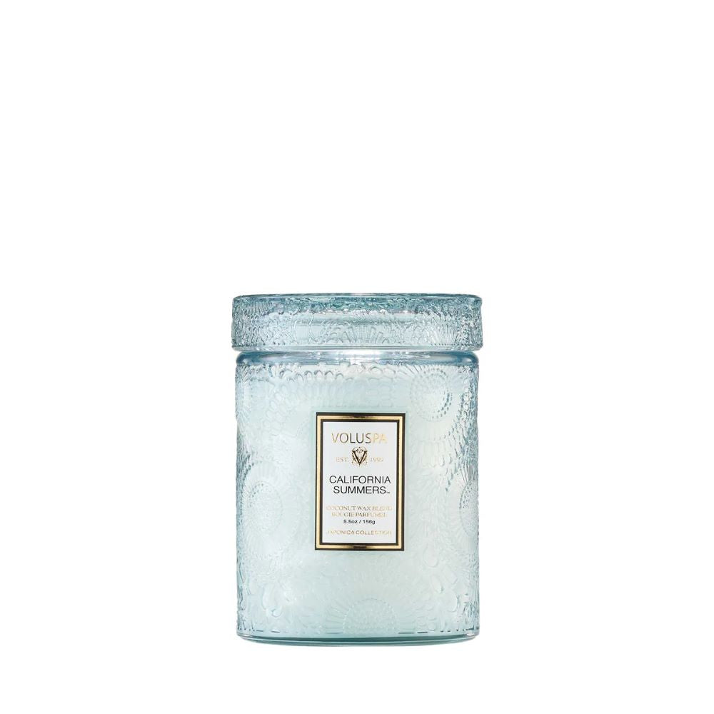 California Summers Small Glass Jar Candle