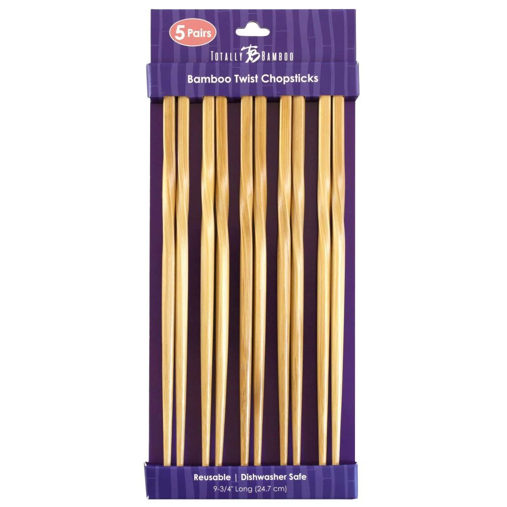 Bamboo Twist Reusable Chopsticks