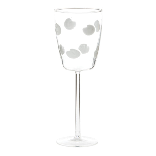 VIETRI Drop White Wine Glass