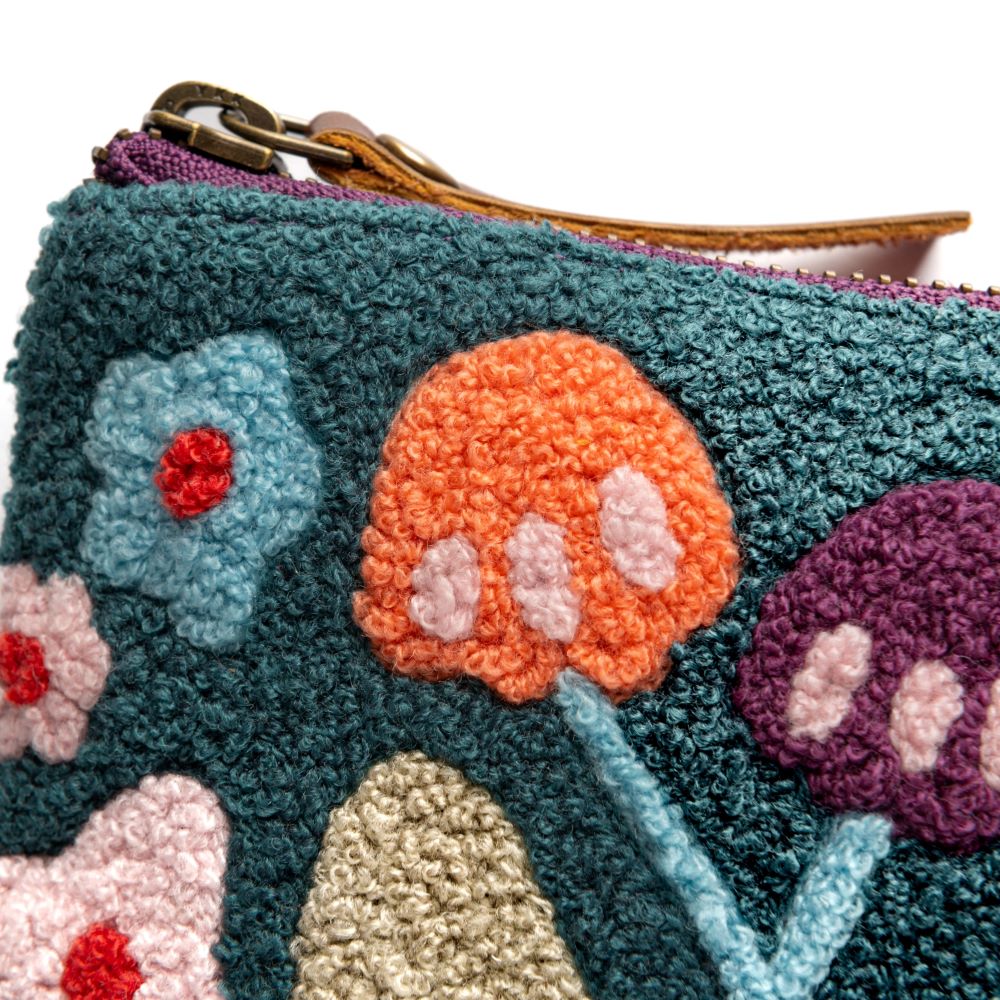 Mushroom Embroidered Carry All