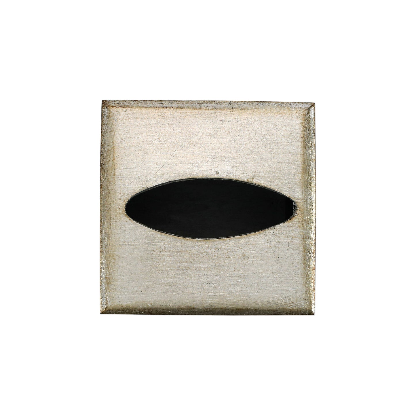 VIETRI Florentine Wooden Accessories Platinum Tissue Box