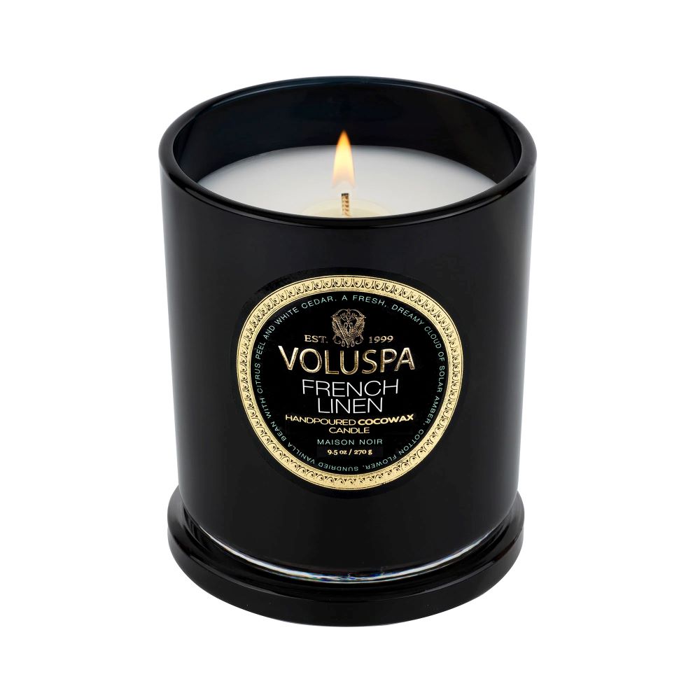 Voluspa French Linen Classic Candle