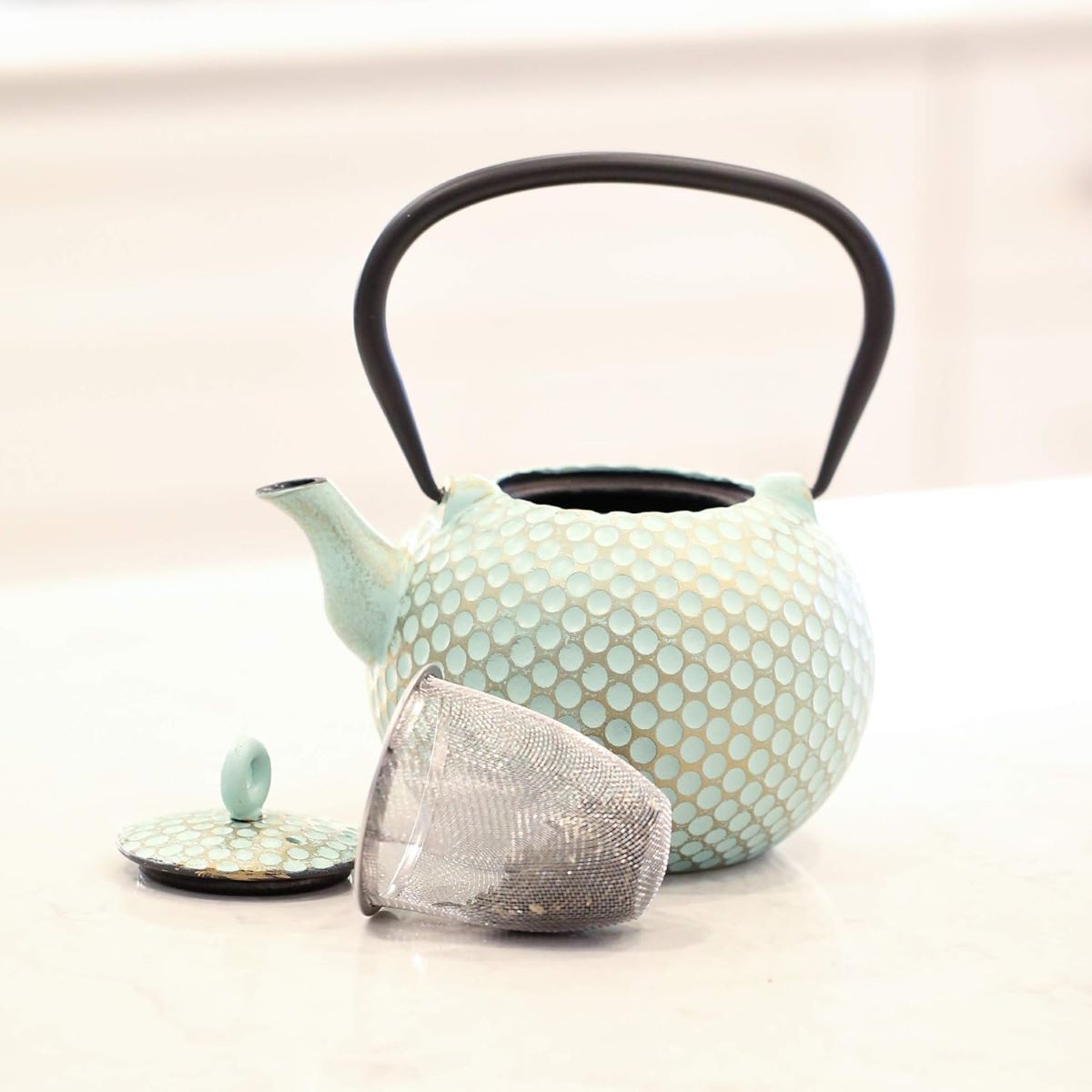 Frieling Dim Cast Iron Teapot with Trivet