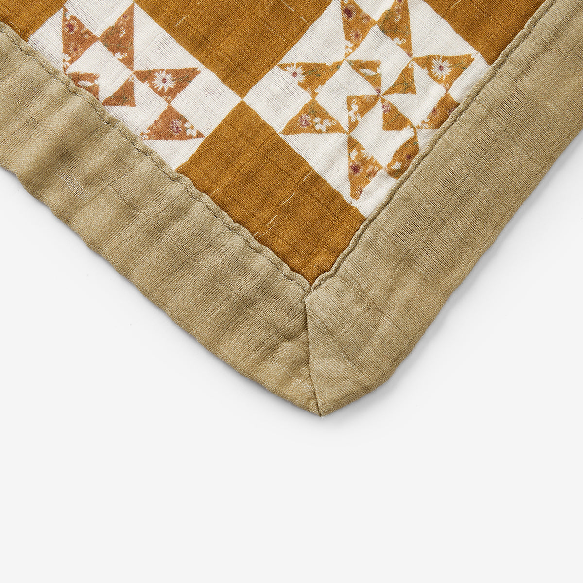 Milkbarn Quilt Bamboo Mini Lovey Blanket