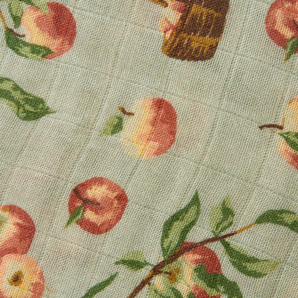 Milkbarn Apple Orchard Bamboo Mini Lovey Blanket