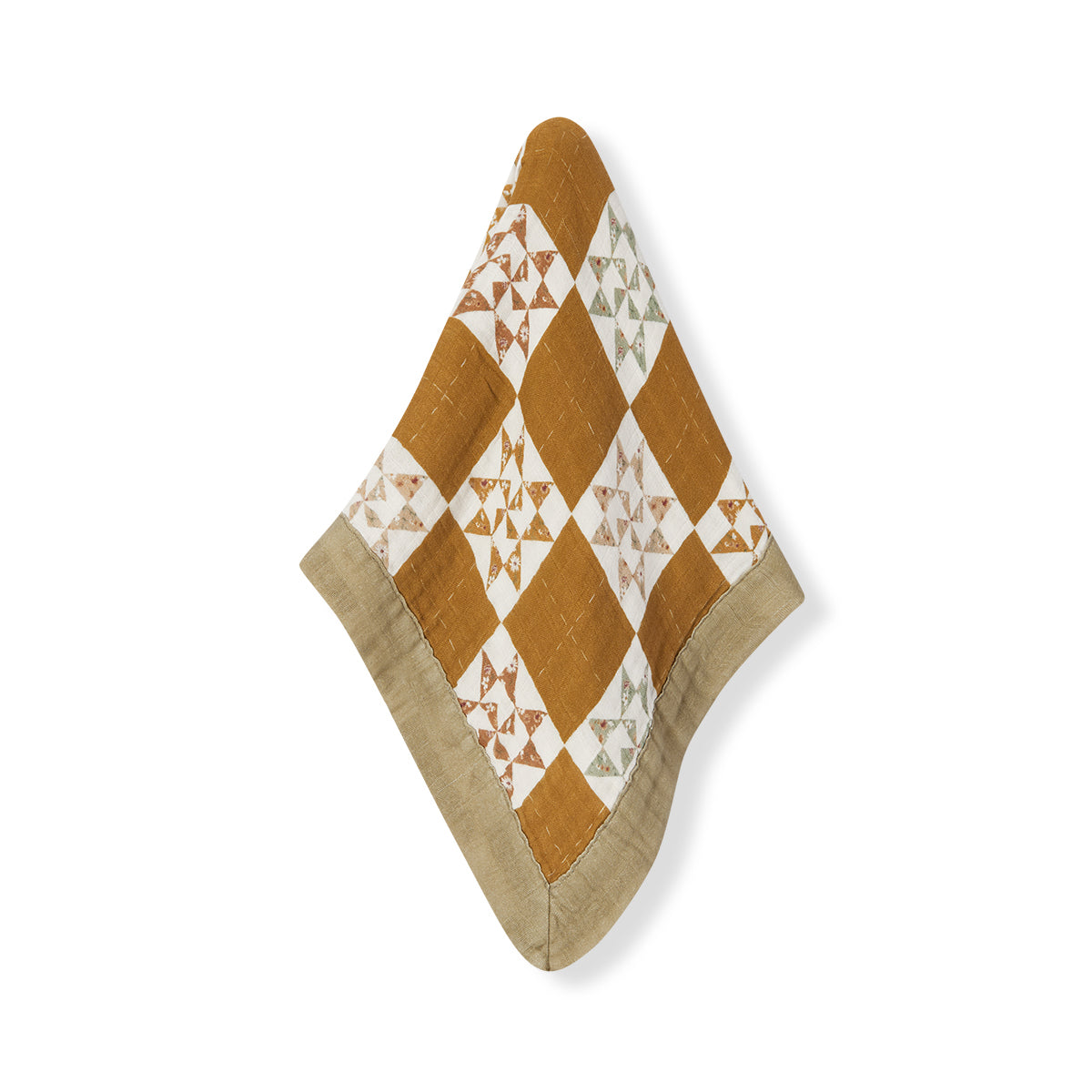 Milkbarn Quilt Bamboo Mini Lovey Blanket