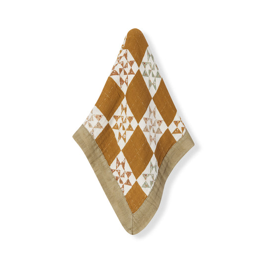 Milkbarn Quilt Bamboo Mini Lovey Blanket