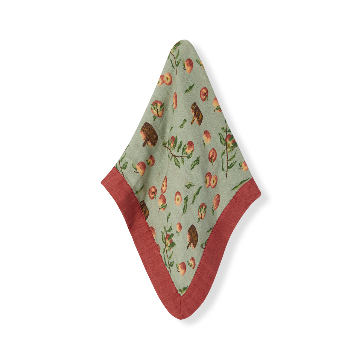 Milkbarn Apple Orchard Bamboo Mini Lovey Blanket