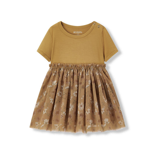 Milkbarn Wildflower Luxe Stretch Ballet Dress