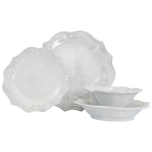 VIETRI Incanto Baroque Four-Piece Place Setting