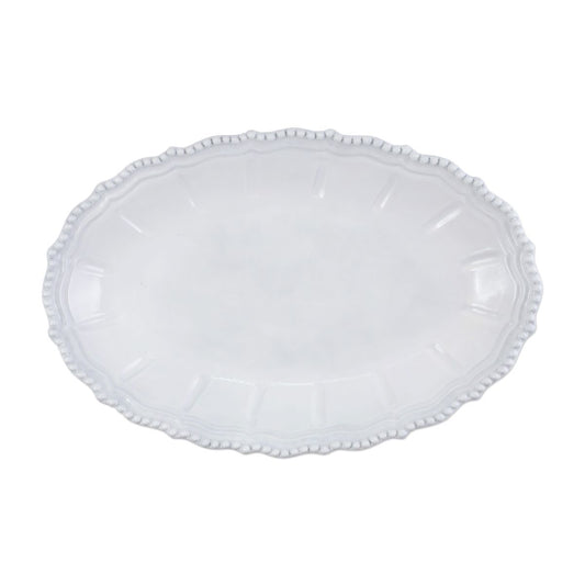 VIETRI Incanto Baroque Large Oval Shallow Bowl