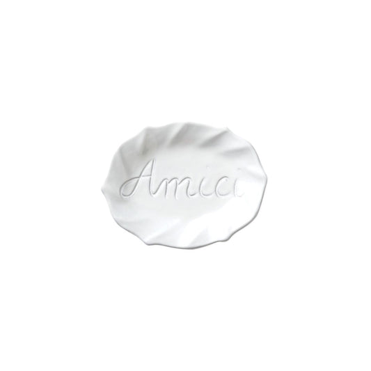 VIETRI Incanto Ruffle Amici Plate